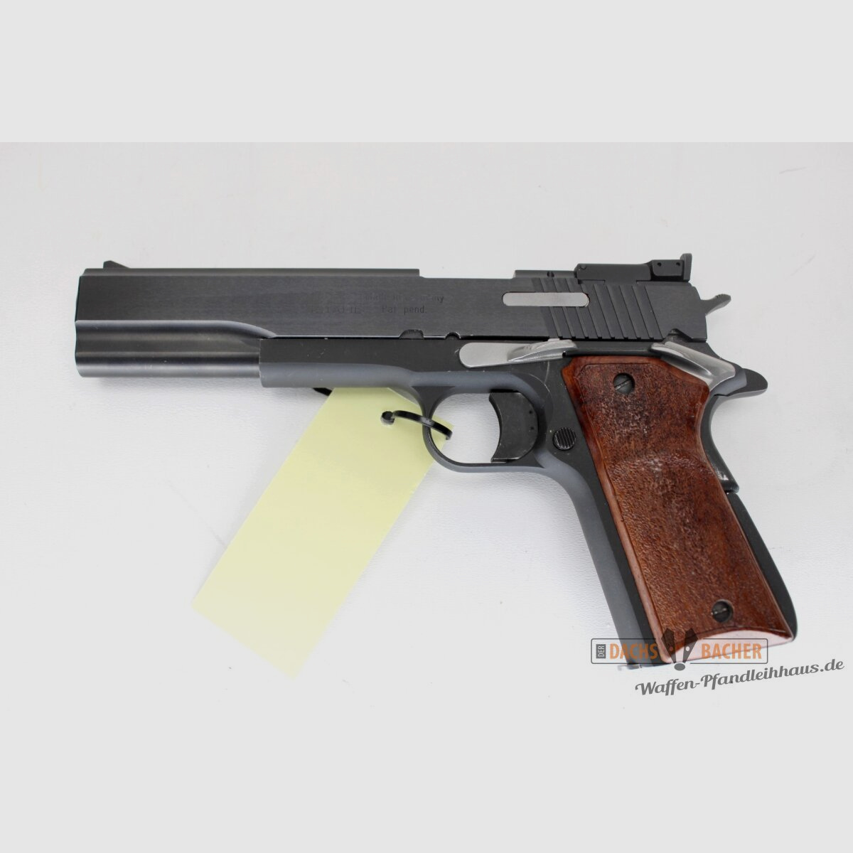 Pistole Peters Stahl Omega Match 6\" Kal. 9mm Luger
