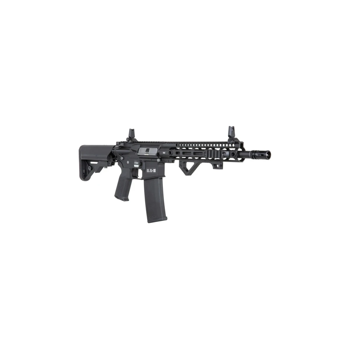 SA M4 Carbine M-LOK (SA-P20 PRIME™ Aster II ETU BLDC™) Fusil Airsoft Libre à partir de 18 - Noir -F-, image 4 sur 24