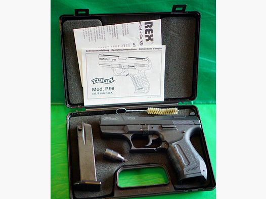 Walther P99 Schreckschuss Pistole 9mm P.A.K. (PTB 637)