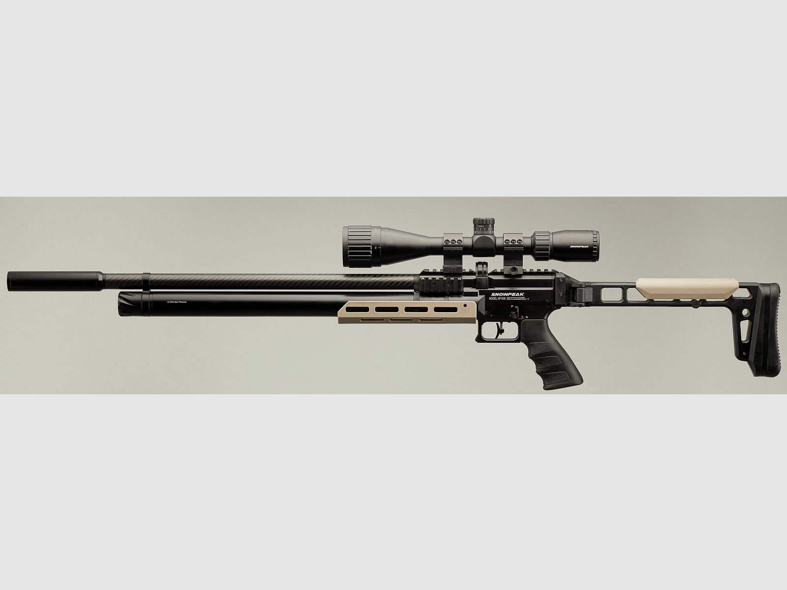 PCP-Gewehr Snowpeak Mercury / AP1000 Kaliber 6,35 mm 55 Joule, Bild 10 von 12