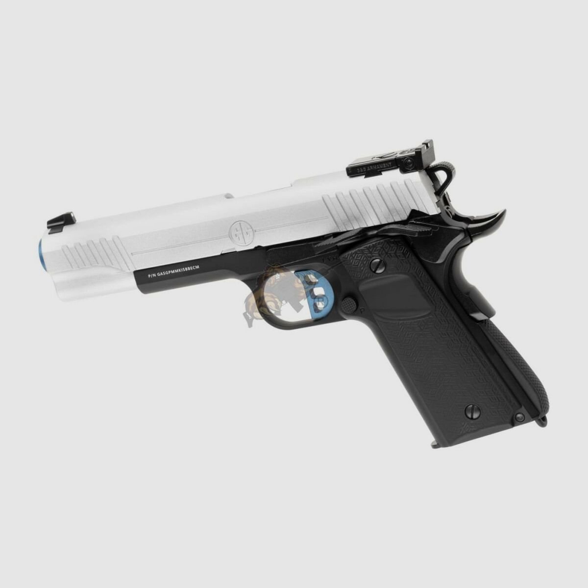 GX45 Mk.I Versione Metallica GBB Pistol Airsoft in Argento -F- | G&G