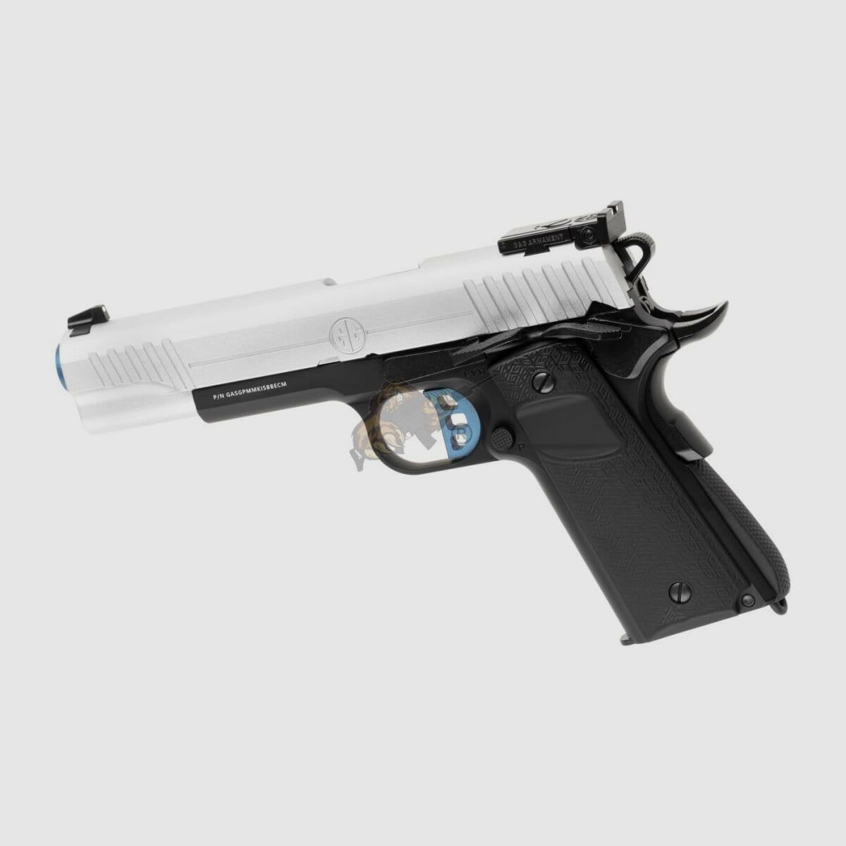 GX45 Mk.I Metall Version GBB Airsoft Pistole in Silber -F- | G&G
