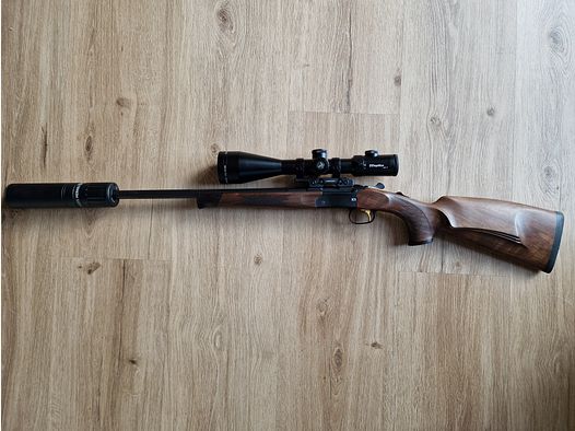 Compleet aanbod Merkel K5 Extreme Kaliber .308 Win (richtkijker incl. montage, demper en geweerriem)