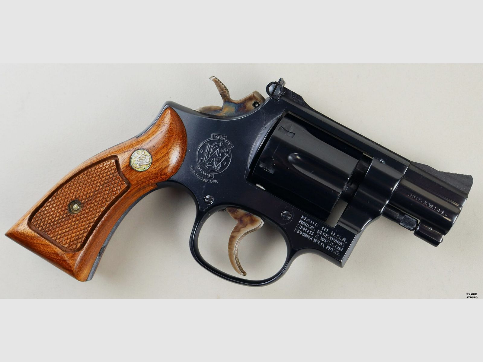 Revólver Smith & Wesson mod. 15-3 cal. 38Sp matr. 10K5093, imagen 4 de 13