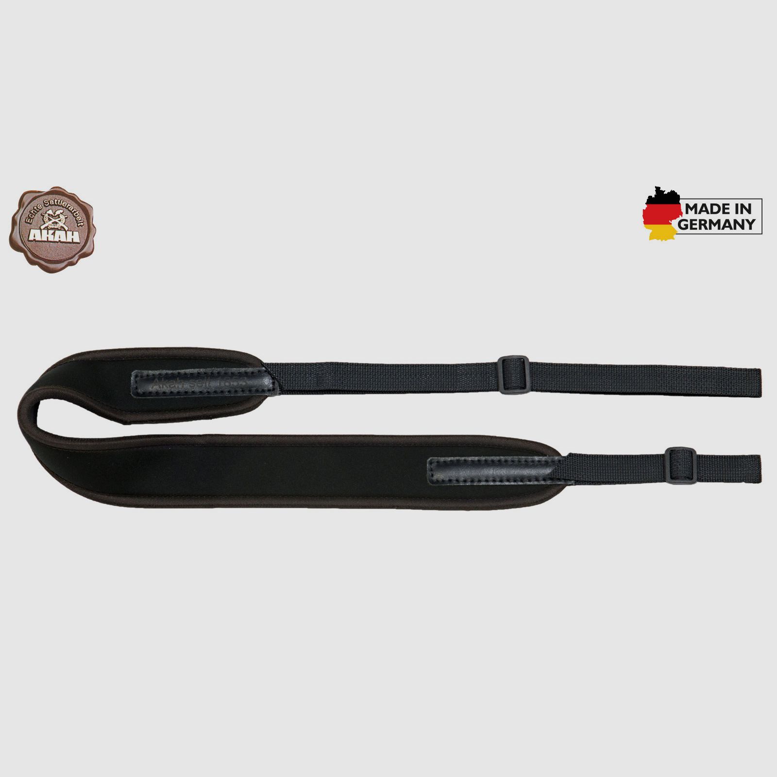 Universal neoprene rifle sling super elastic – Color: Brown