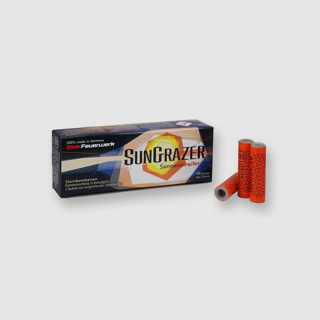 Zon Grazer Sterrenbommen 15mm 20 st., afbeelding 2 van 2