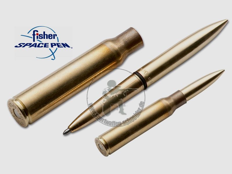 FISHER SPACE PEN High Tech Kugelschreiber in Patronenform, Cal. .338 Lapua, 50 g