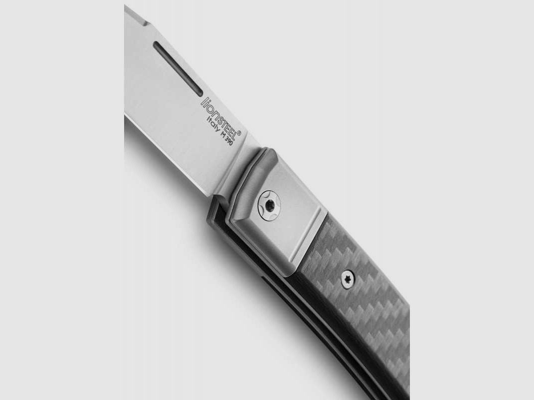 Lionsteel Bestman EDC Taschenmesser, Karbon, M390