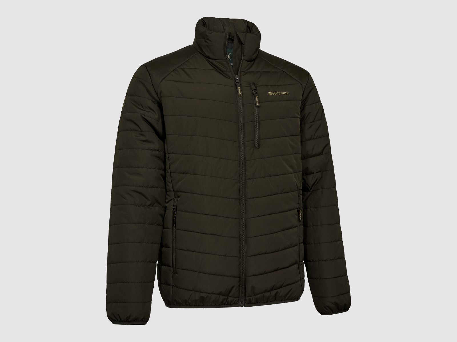 Moor Voll wattierte Jacke - Brown Leaf – Größe: 5XL
