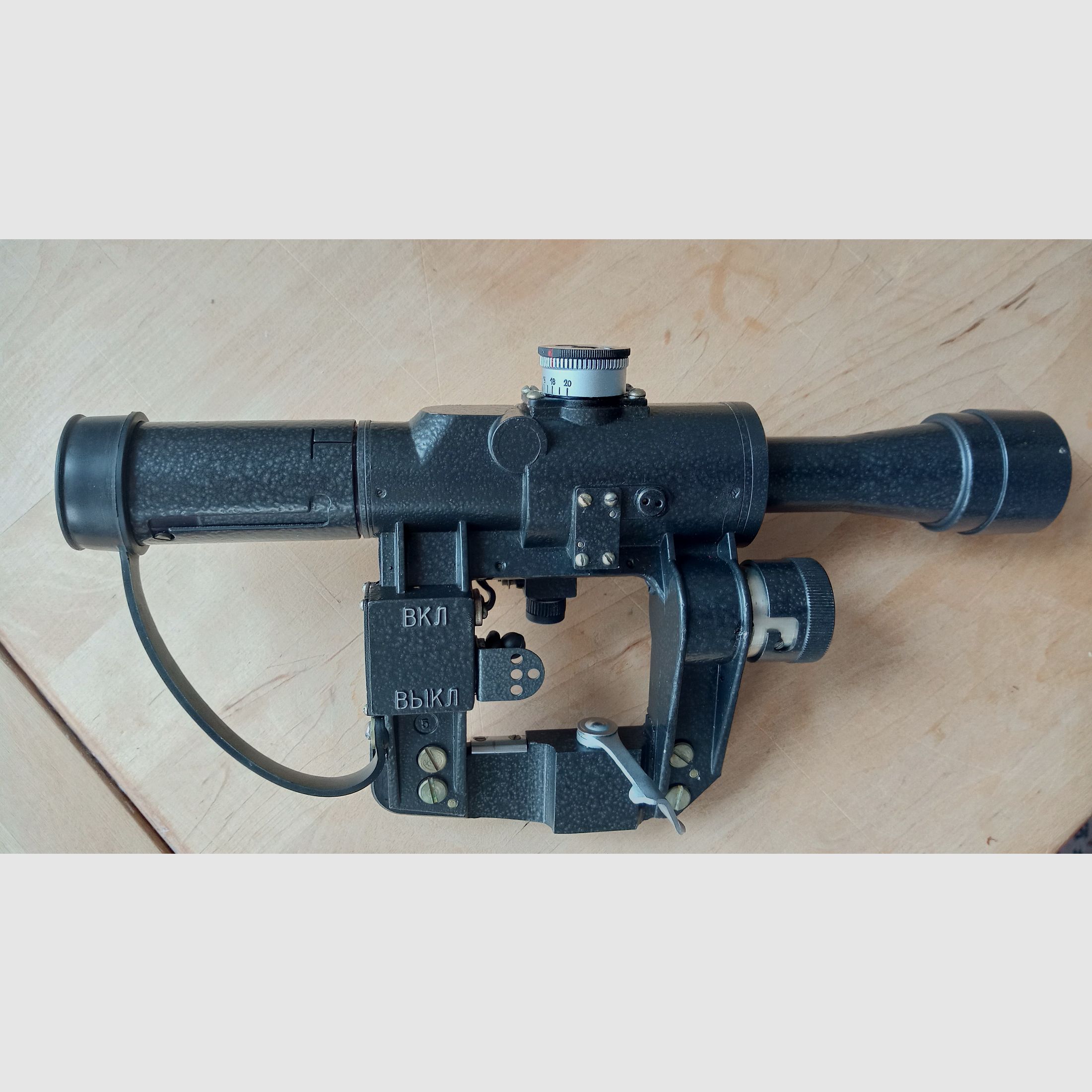 6x24 SVD Zielfernrohr Optik für Dragunov / Hergestellt in Weißrussland / Bedingt Yunker möglich // SVU Tigr PSOP PSO-1M2 PSO-Scope