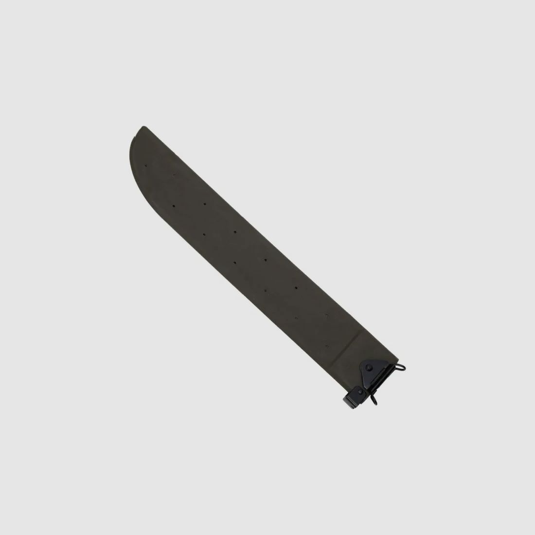 Military machete with saw and blade sharpener