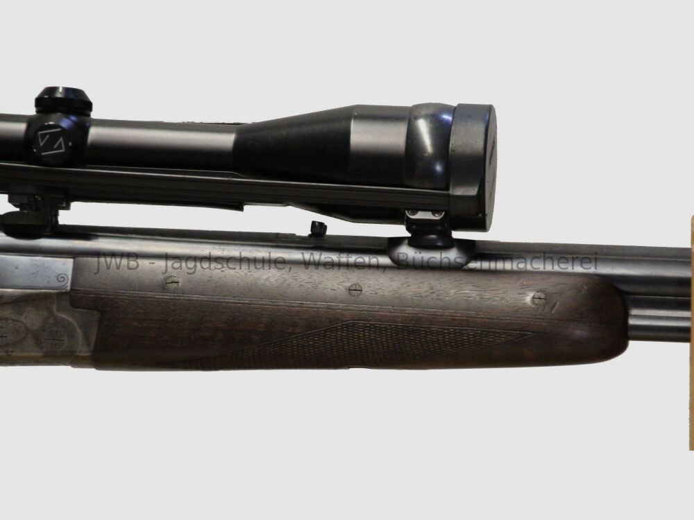 Fusil à verrou Merkel avec lunette Zeiss Diavari 2,5 - 10 x 48 7x65R;16/70