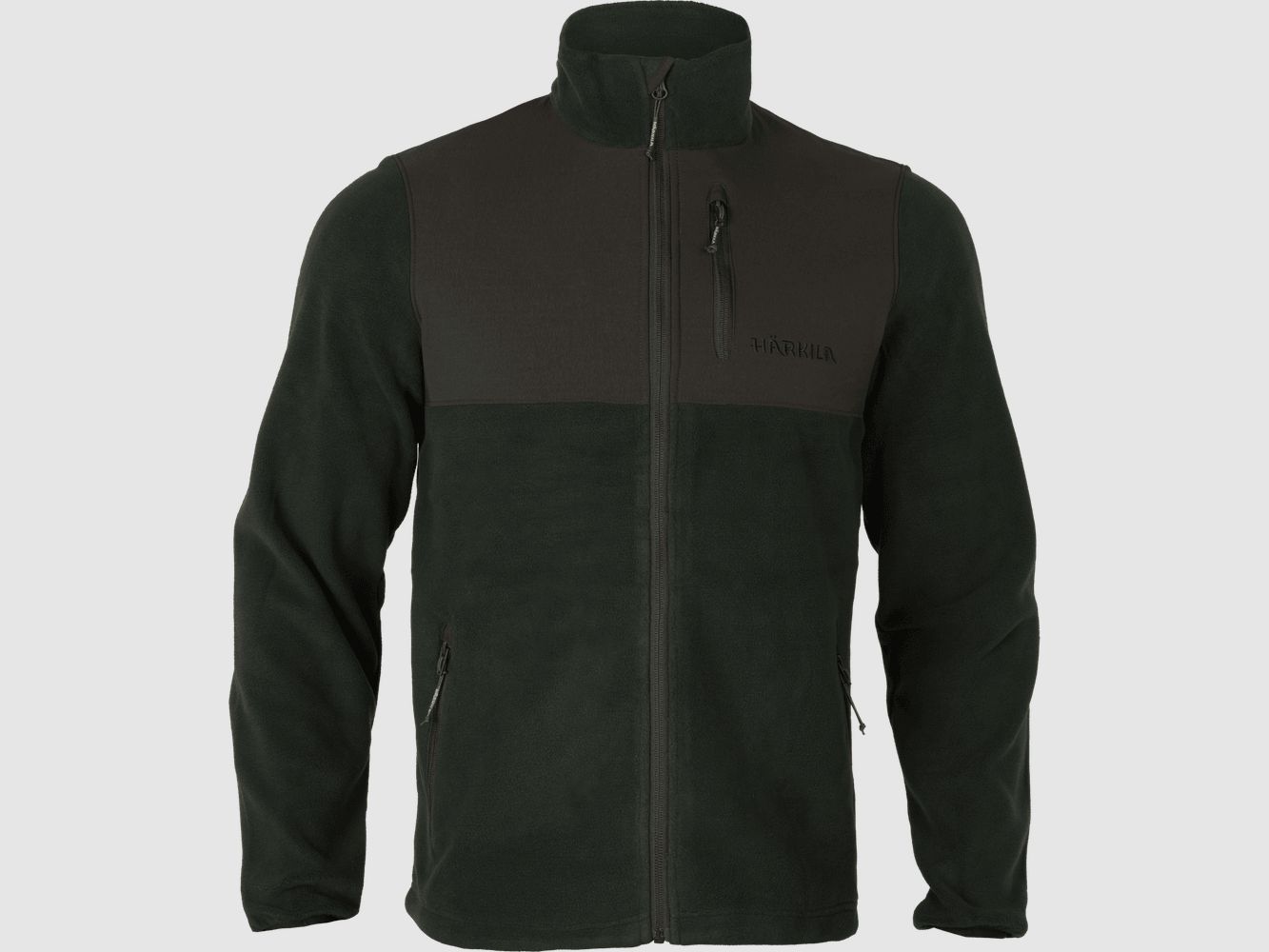 Härkila Berg-Fleecejacke Herr Jet set/Meteorite XL