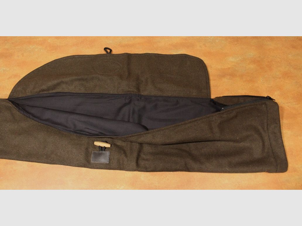 Waidmann Loden fourreau de fusil imperméable pliable marron, image 6 sur 8