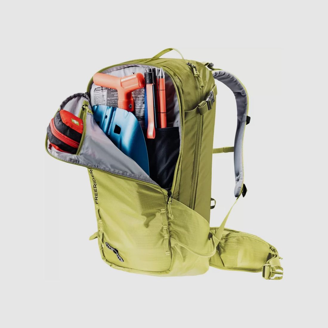 Deuter Freerider 30 żółty, zdjęcie 11 z 14