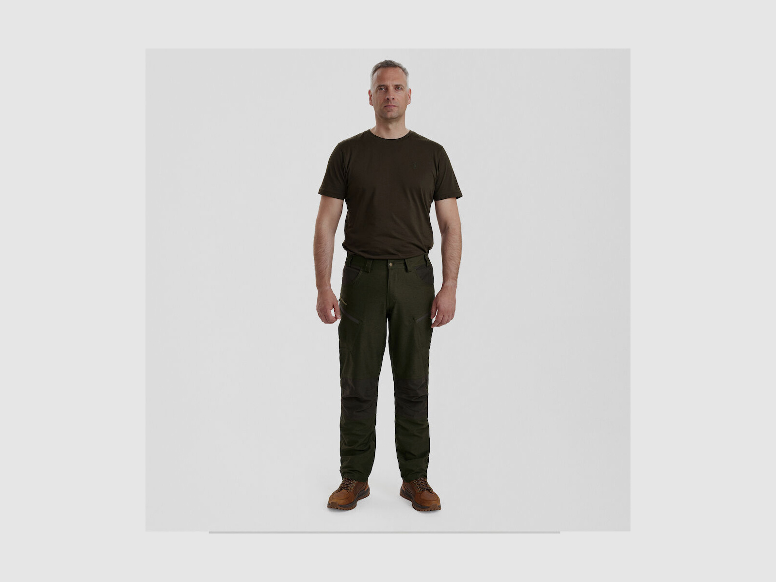 DEERHUNTER Chasse Hose Olive Night Melange