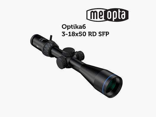 Meopta – Luneta MeoPro Optika6 – 3-18×50 SFP – RD BDC 3
