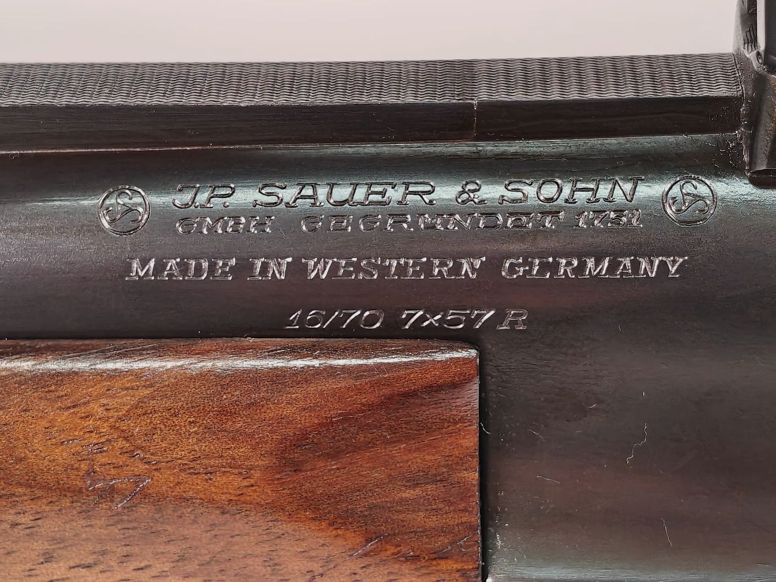 Sauer & Sohn Mod. 54 7x57R & 16/70 incl. Zeiss Diatal-Z 6x42, immagine 8 di 9