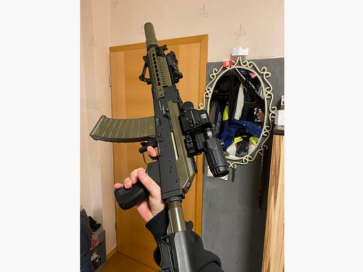 G&G RK74 Elite E.T.U. S-AEG Black