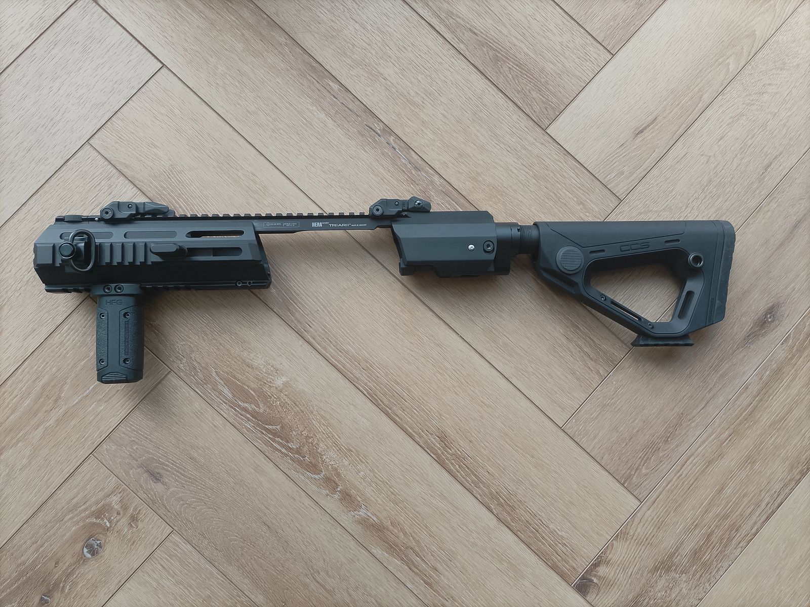 Anschlagschaft Hera Arms Triarii für Heckler & Koch SFP9 RTU