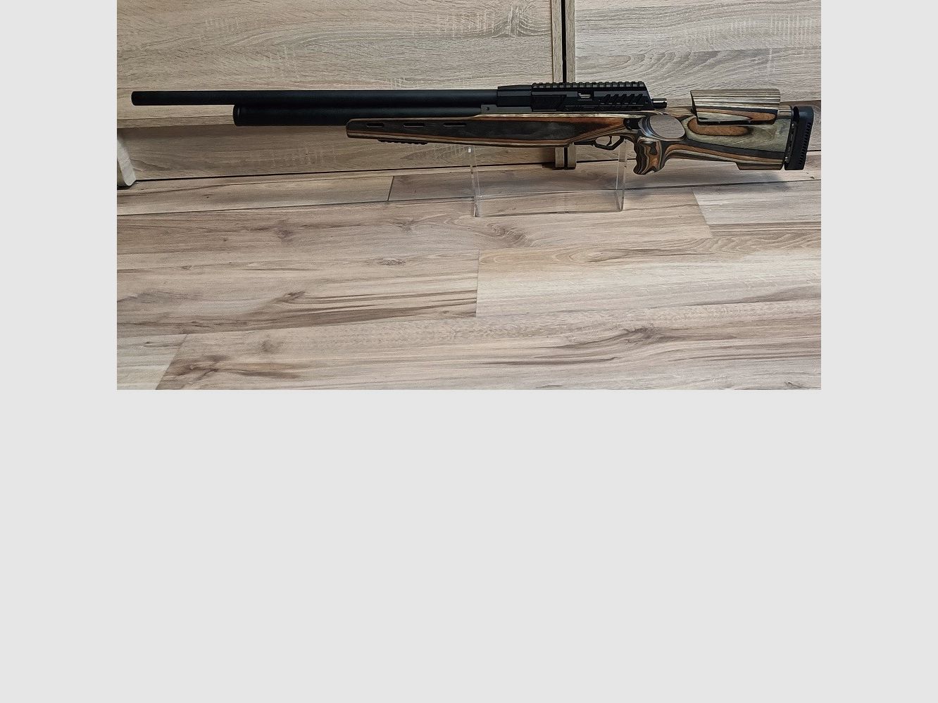 PCP-Luftgewehr ARG RG II Classic – 600 mm – dunkles Wood-Laminat – 5,50 mm, Bild 4 von 6