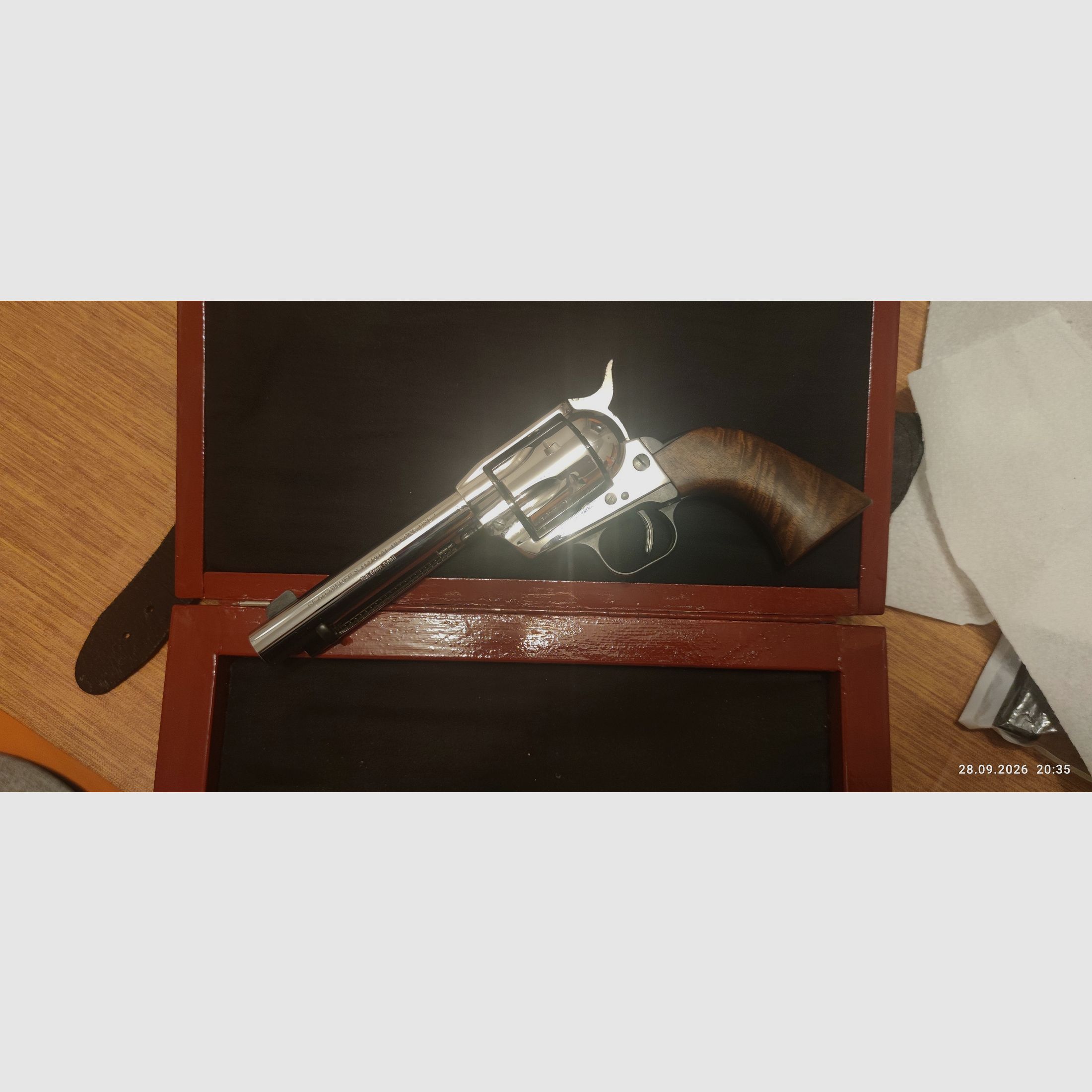 Weihrauch SAA 1873 CHROM PTB 702 9 mm RK  , Bild 9 von 9