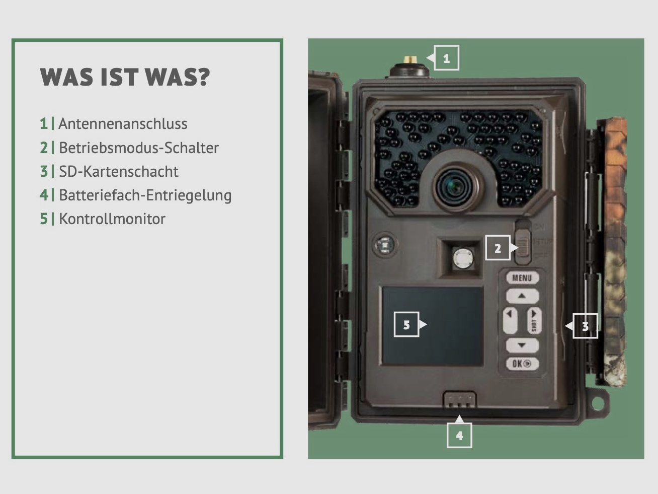 Minox 80406283 DTC 1200 4G Wildkamera Beobachtungskamera Fotofalle