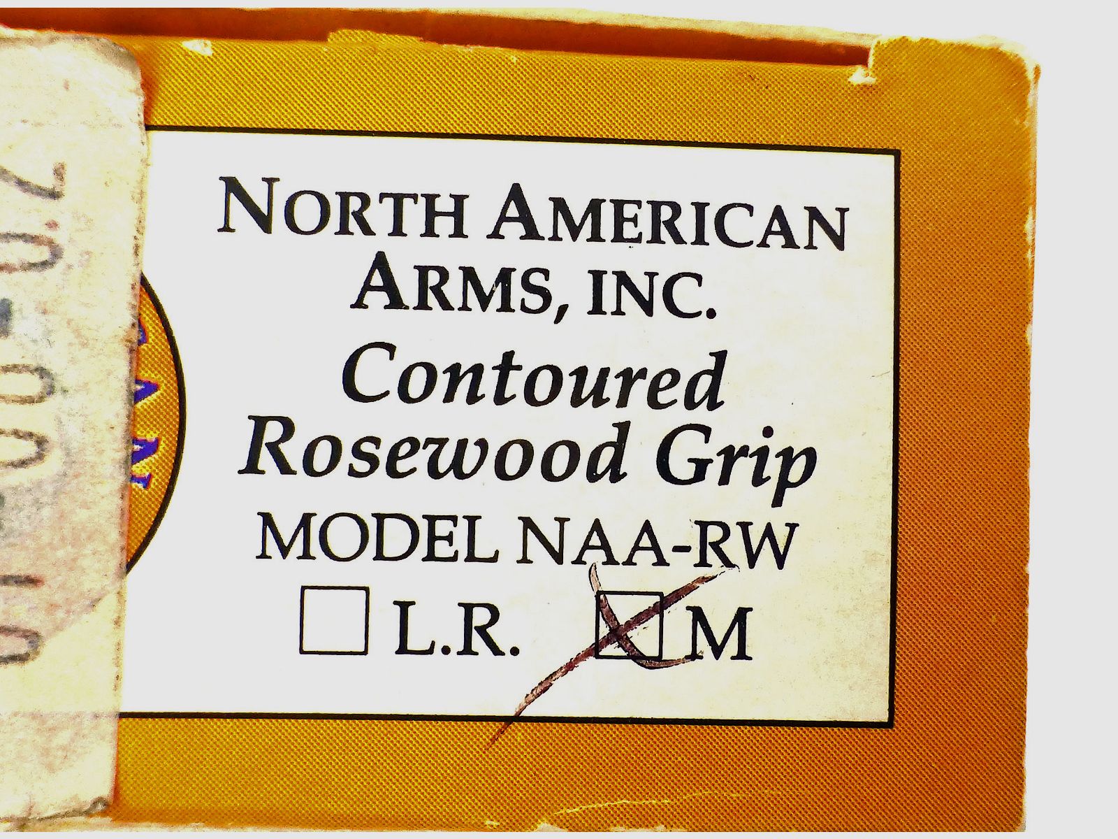Griffschalen Holz für Mini-Revolver North American Arms (NAA), Bild 3 von 3