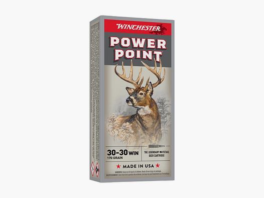 Patronen 30-30WIN Super X Power Point 150 gr X20