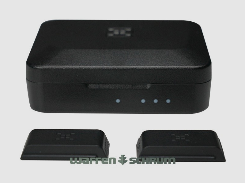 Batterie aggiuntive Nocpix per Magic Zoom della serie Mate, 2 batterie in un set con stazione di ricarica