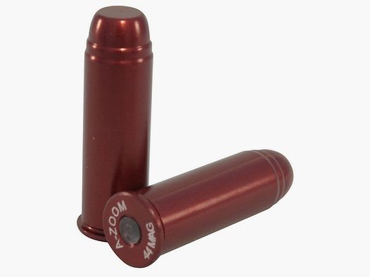 A-Zoom Proiettili finti in alluminio anodizzato .44 Mag. 6-pack