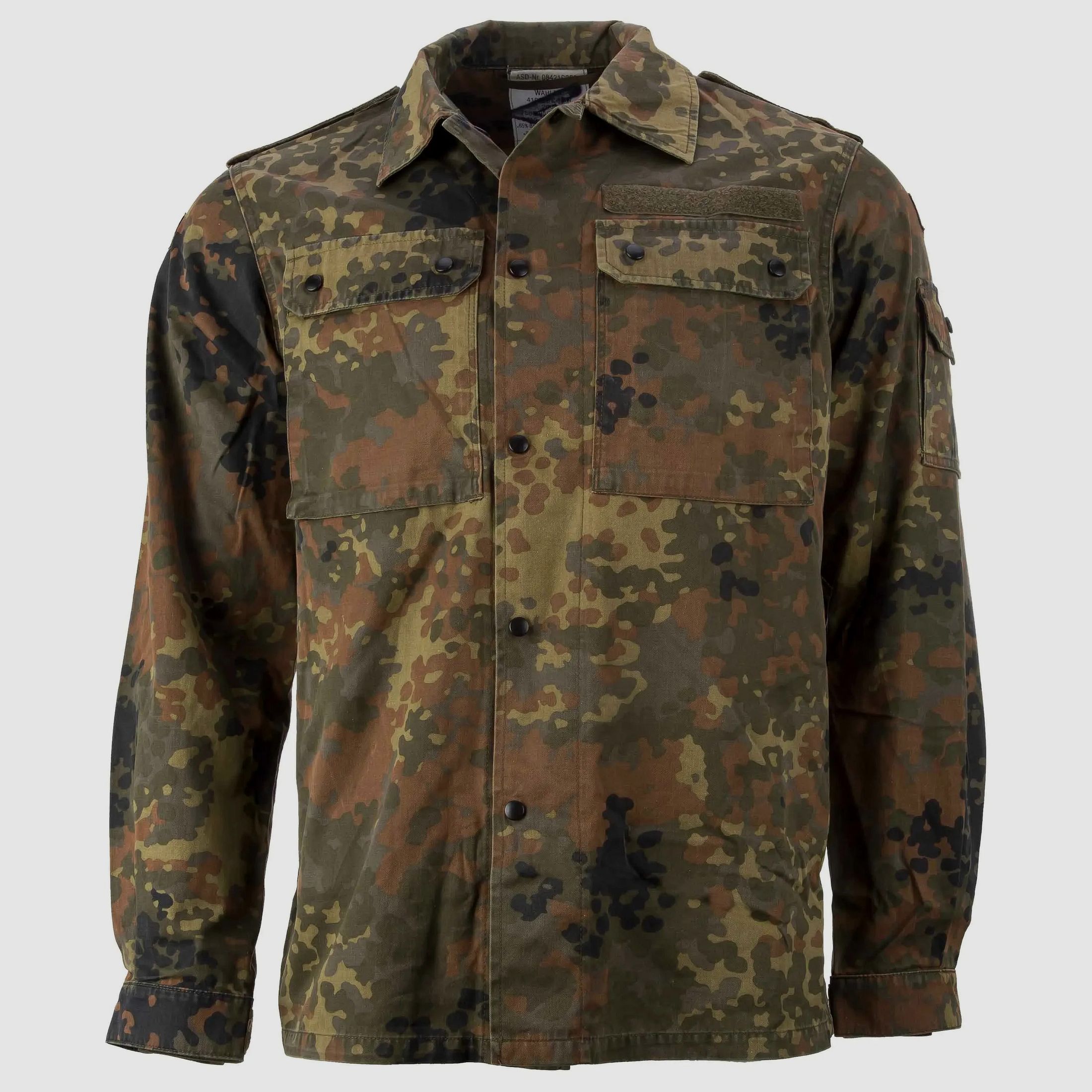 Bundeswehr Original BW Feldbluse Tropen flecktarn gebraucht
