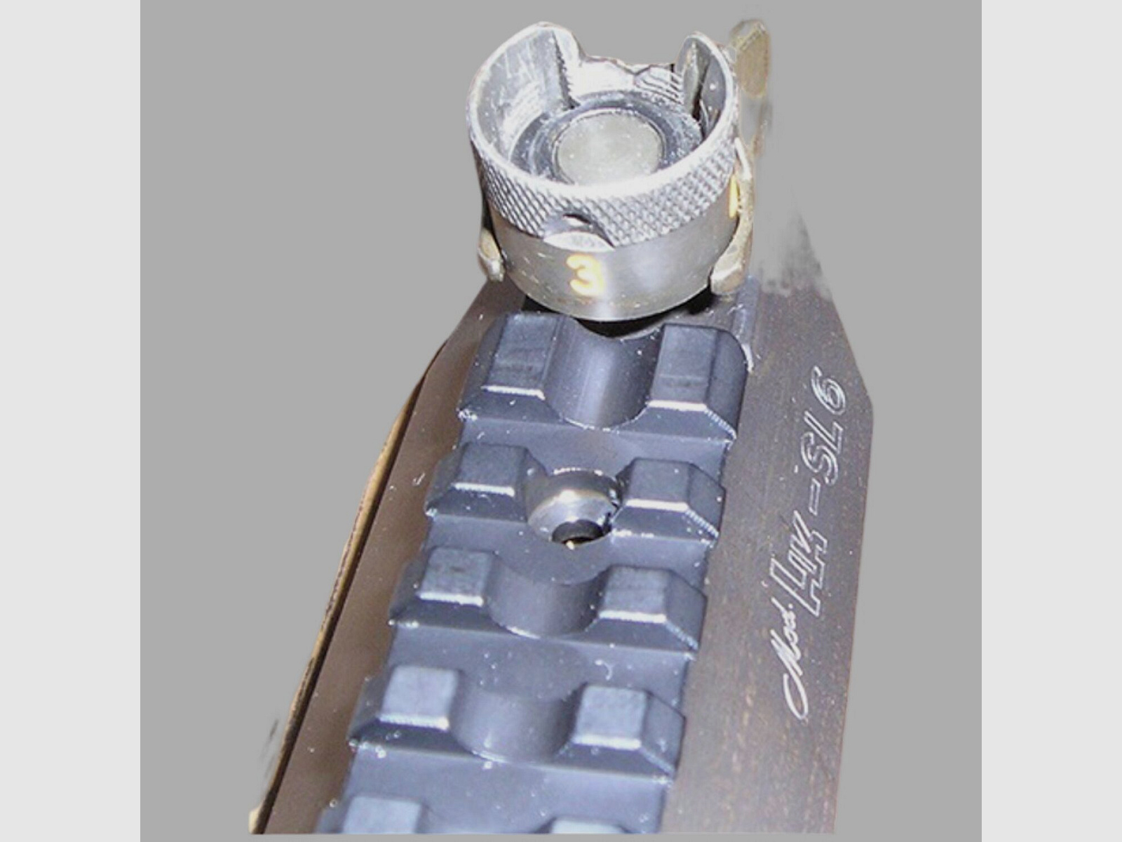 Rifle Doc Picatinny Weaver STAHL Schiene für SL 6 und SL 7