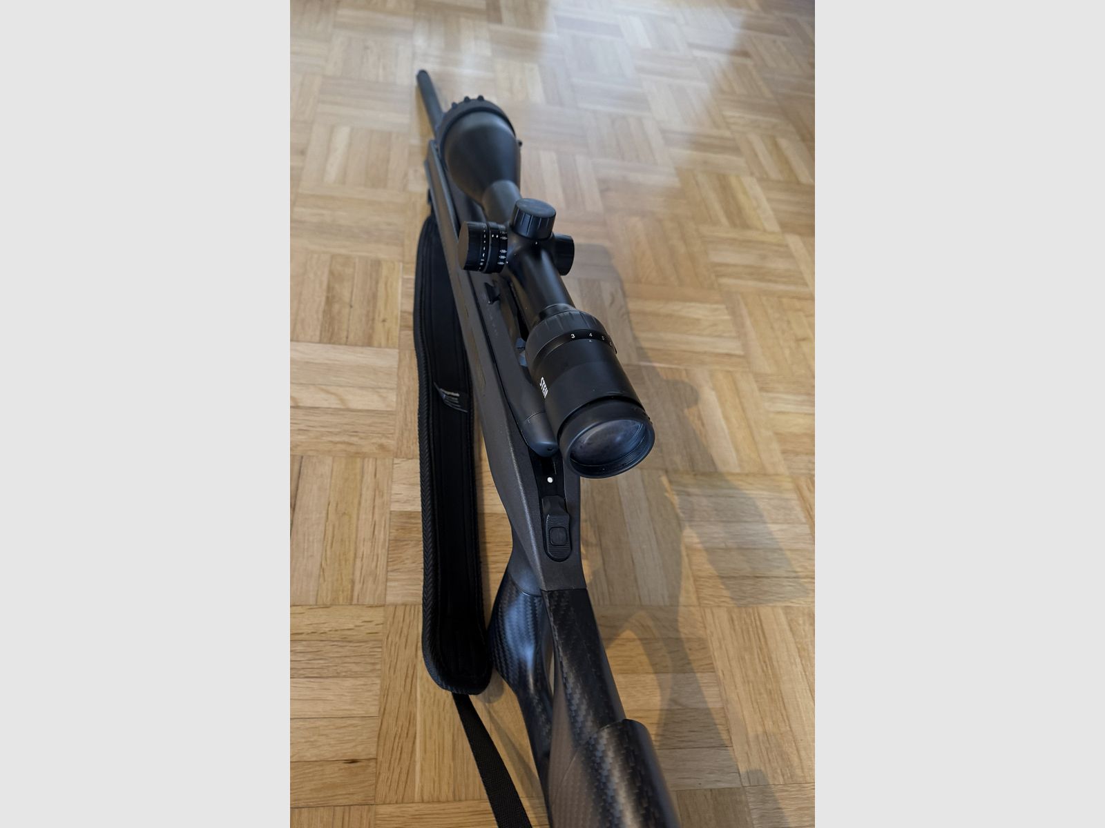 Steyr SM12 .308 Win FBT carbon stock including SiW silencer