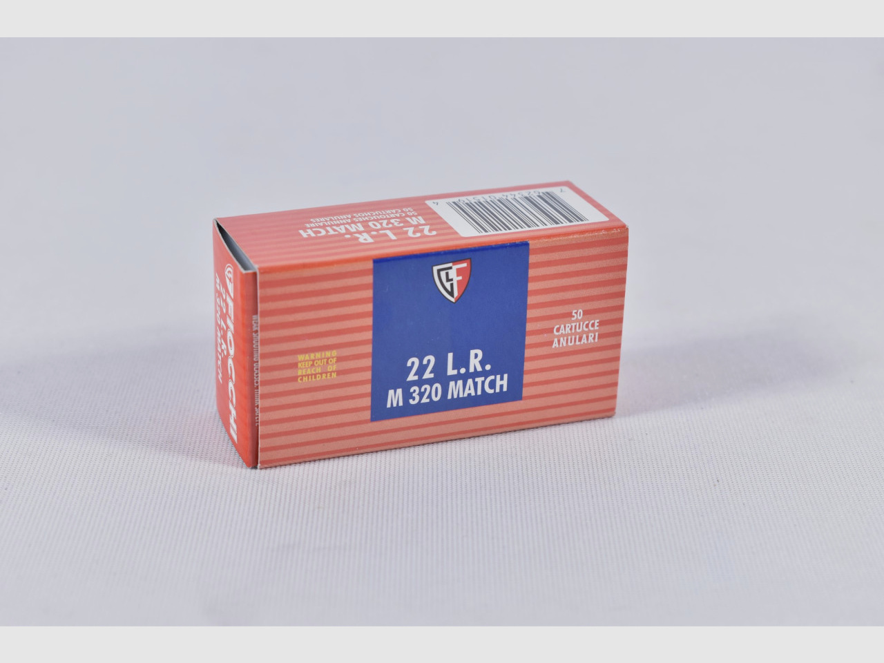 Fiocchi .22lr M320 Match 50STK Munition bleihaltig