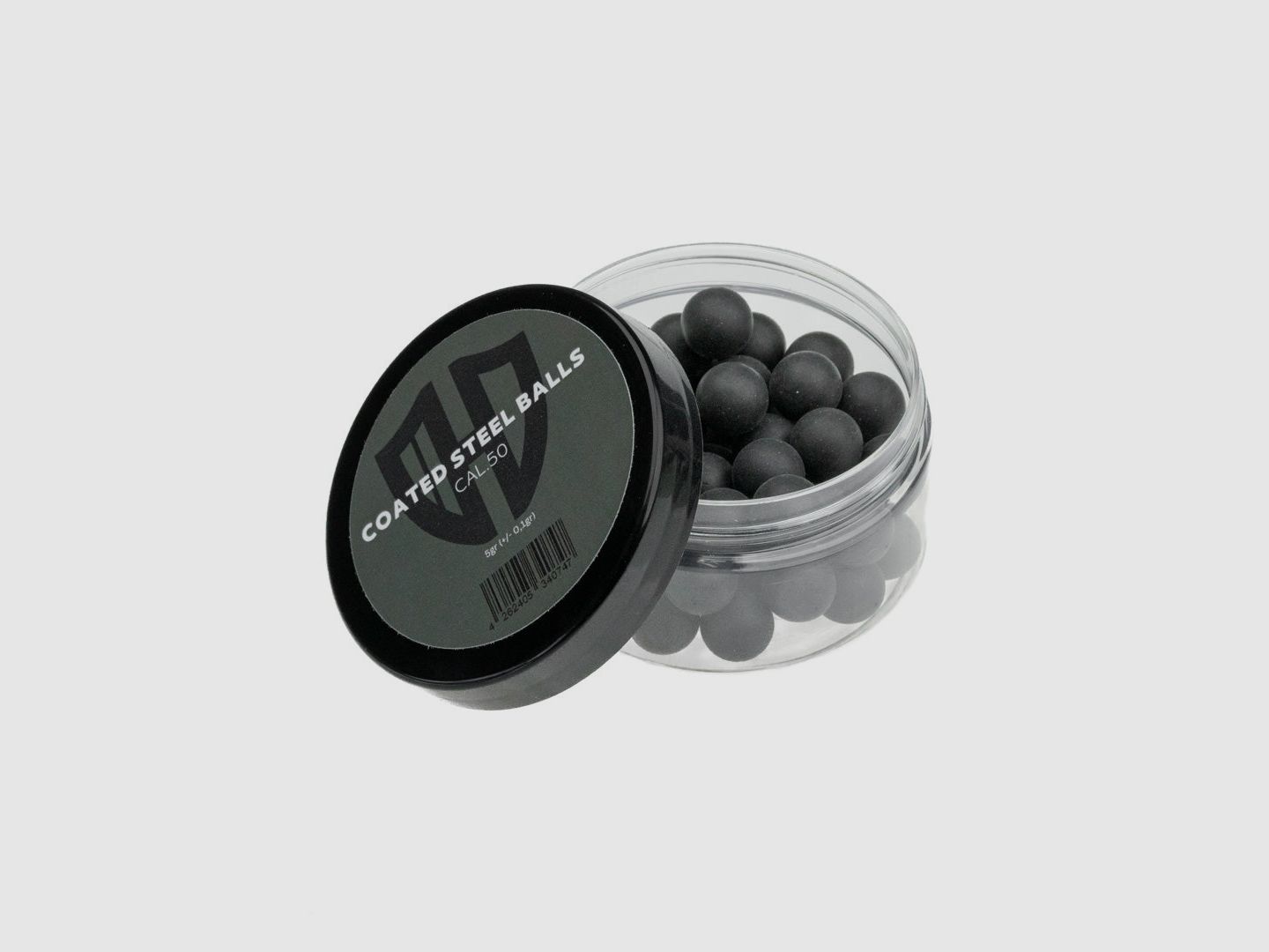 50 x COATED STEEL BALLs | 5g | EXTREMELY HARD | HDR50 | HDP50 | ALFA 1.50 | AEA Challenger | Cal.50
