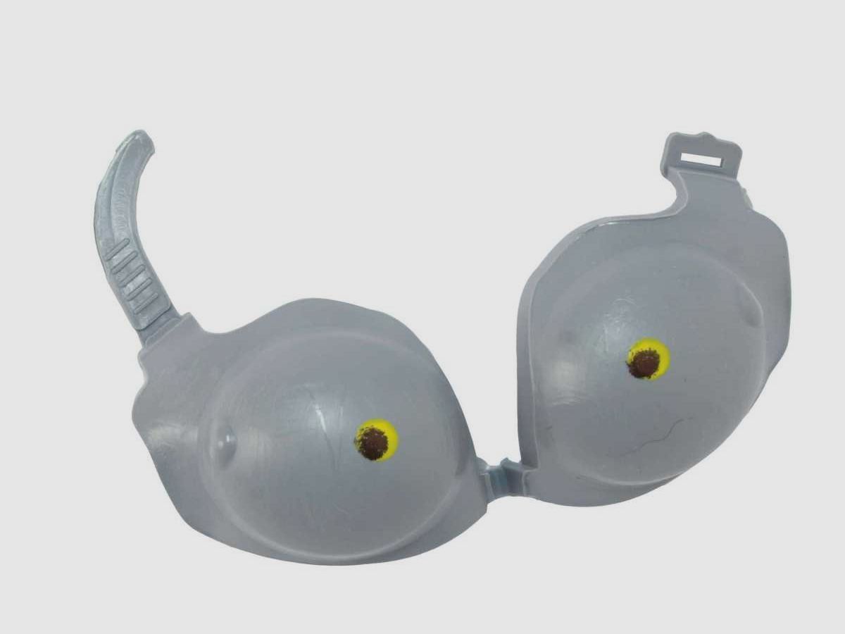 Verstellbare Kunststoffhaube für Tauben