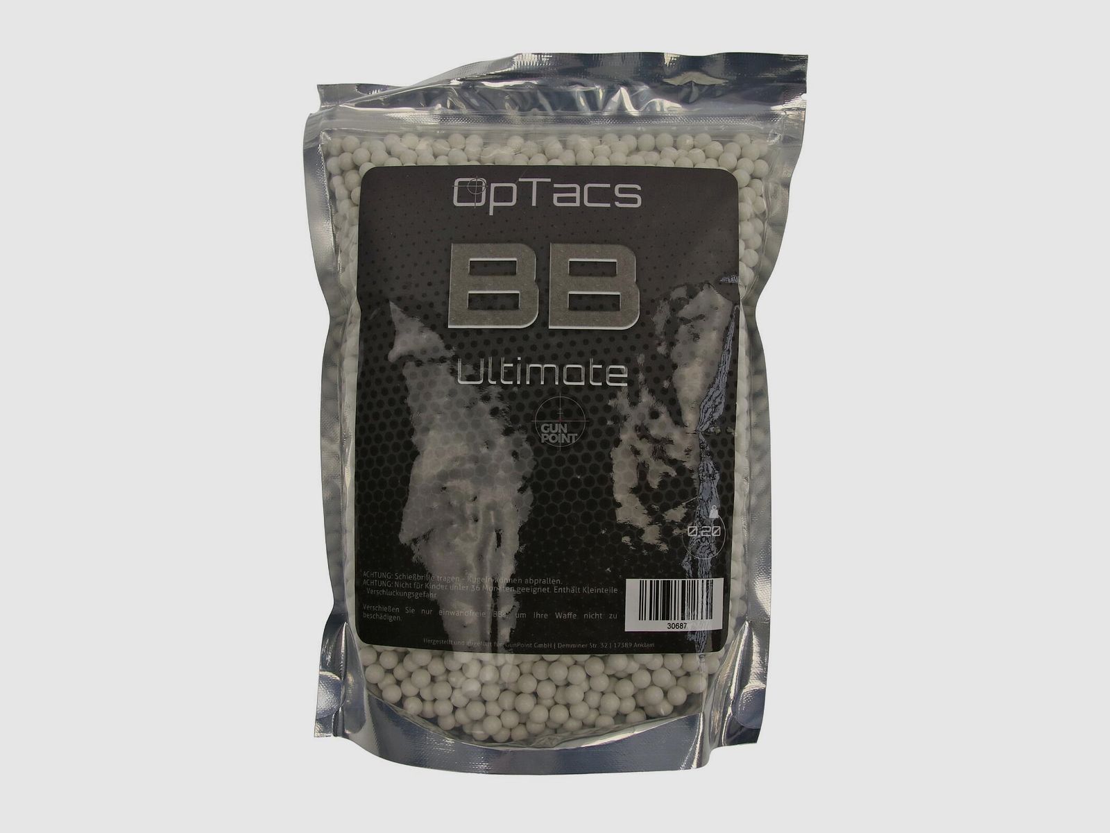 Softair - Kugeln OpTacs Ultimate BBs 0,20 g 1000 Stk.