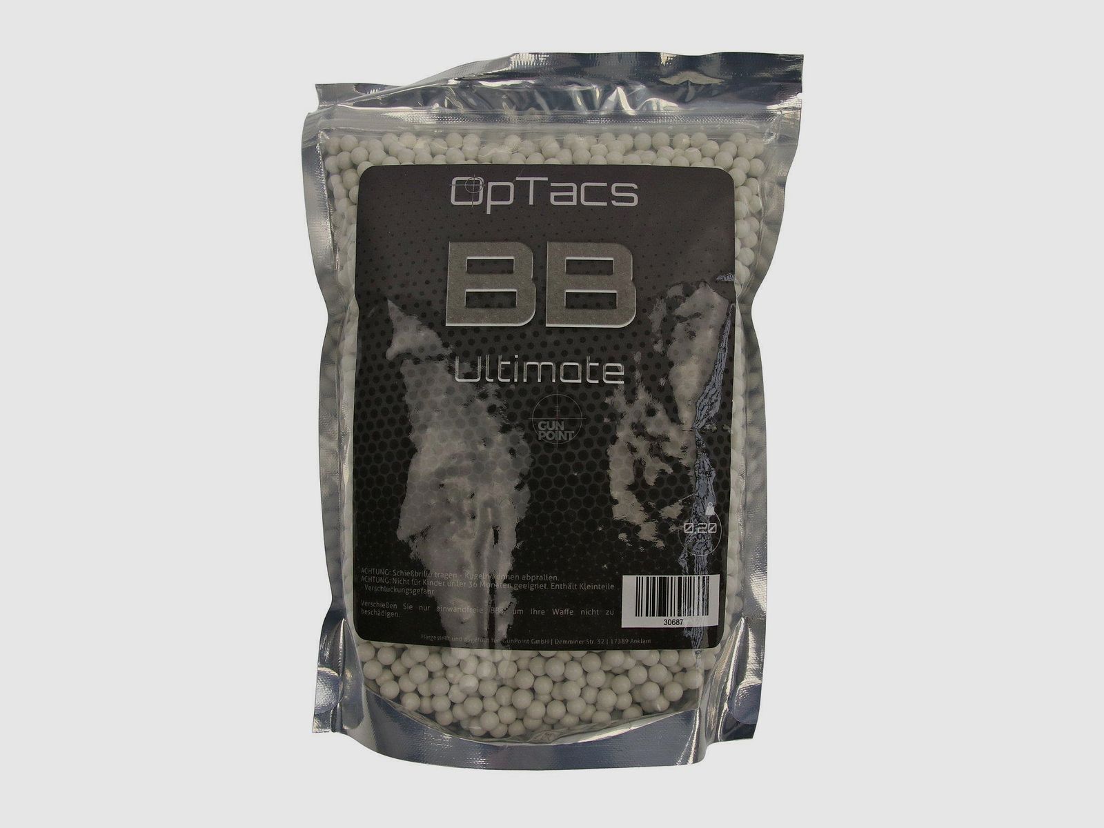 Softair - Kugeln OpTacs Ultimate BBs 0,20 g 1000 Stk.