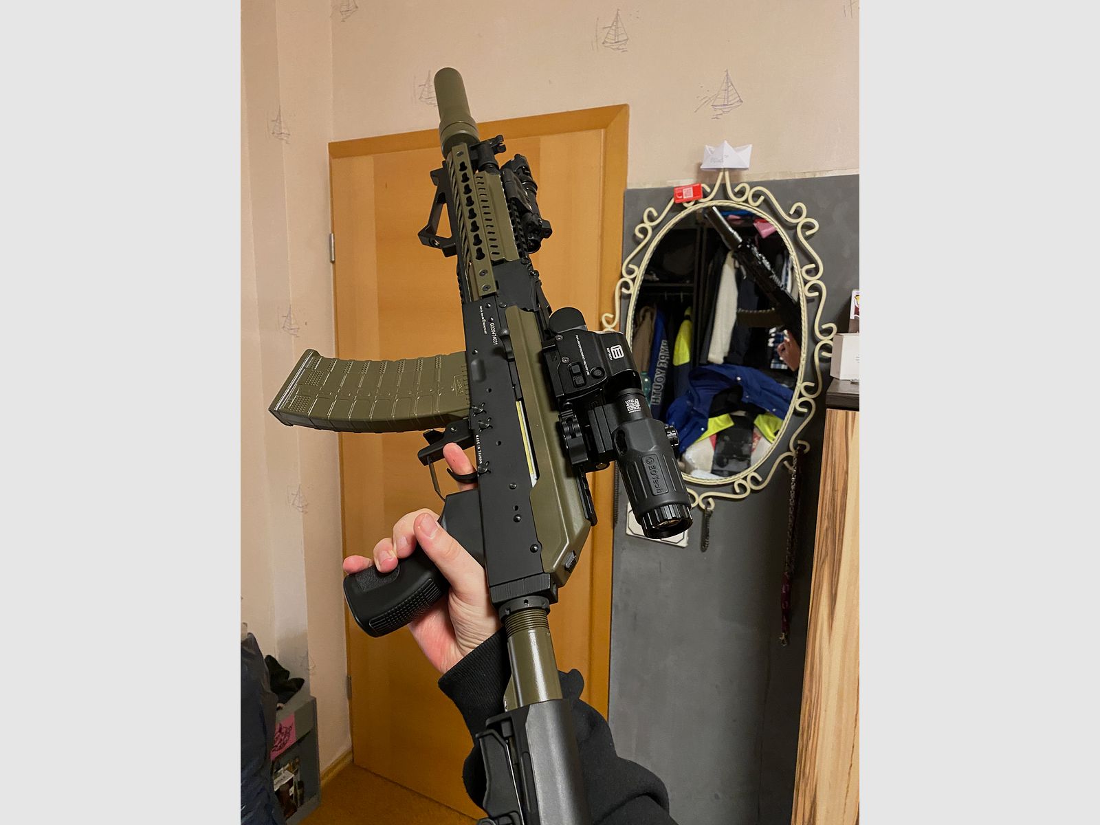G&G RK74 Elite E.T.U. S-AEG Black