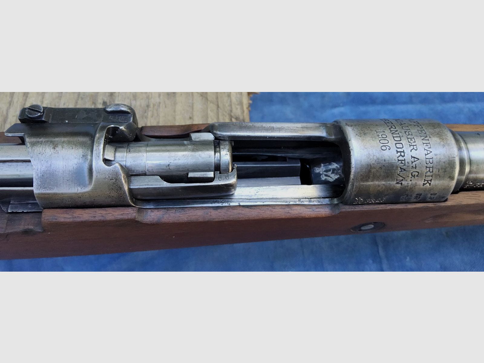 Gewehr 98 Mauser Oberndorf 1906 (hors d’usage), image 17 sur 21