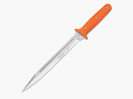PUMA XP pig sticker 15, cuchillo de desollado, naranja G10 con piel de pez, funda Kydex