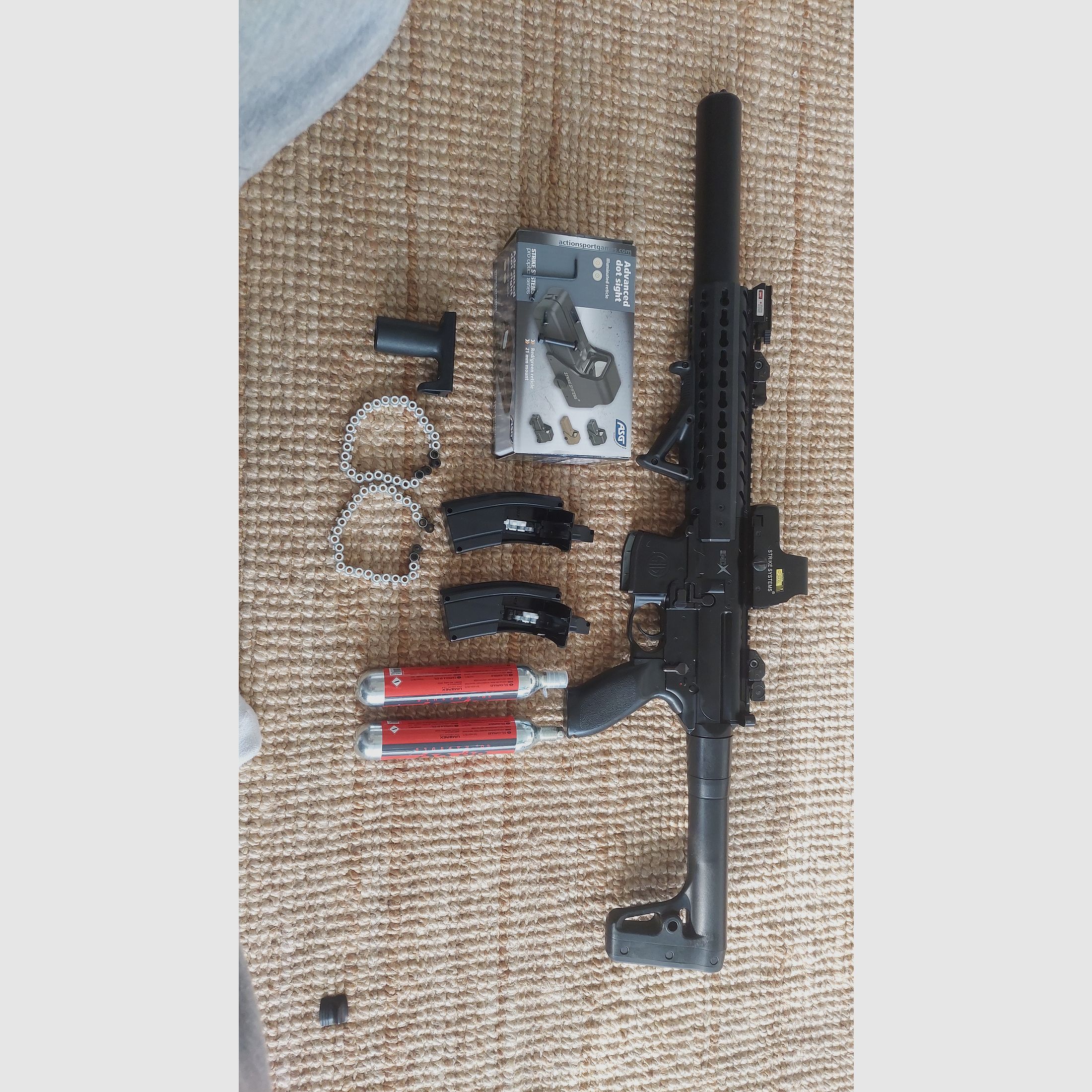 Sig sauer mcx co2 88g bis zu 700fps max