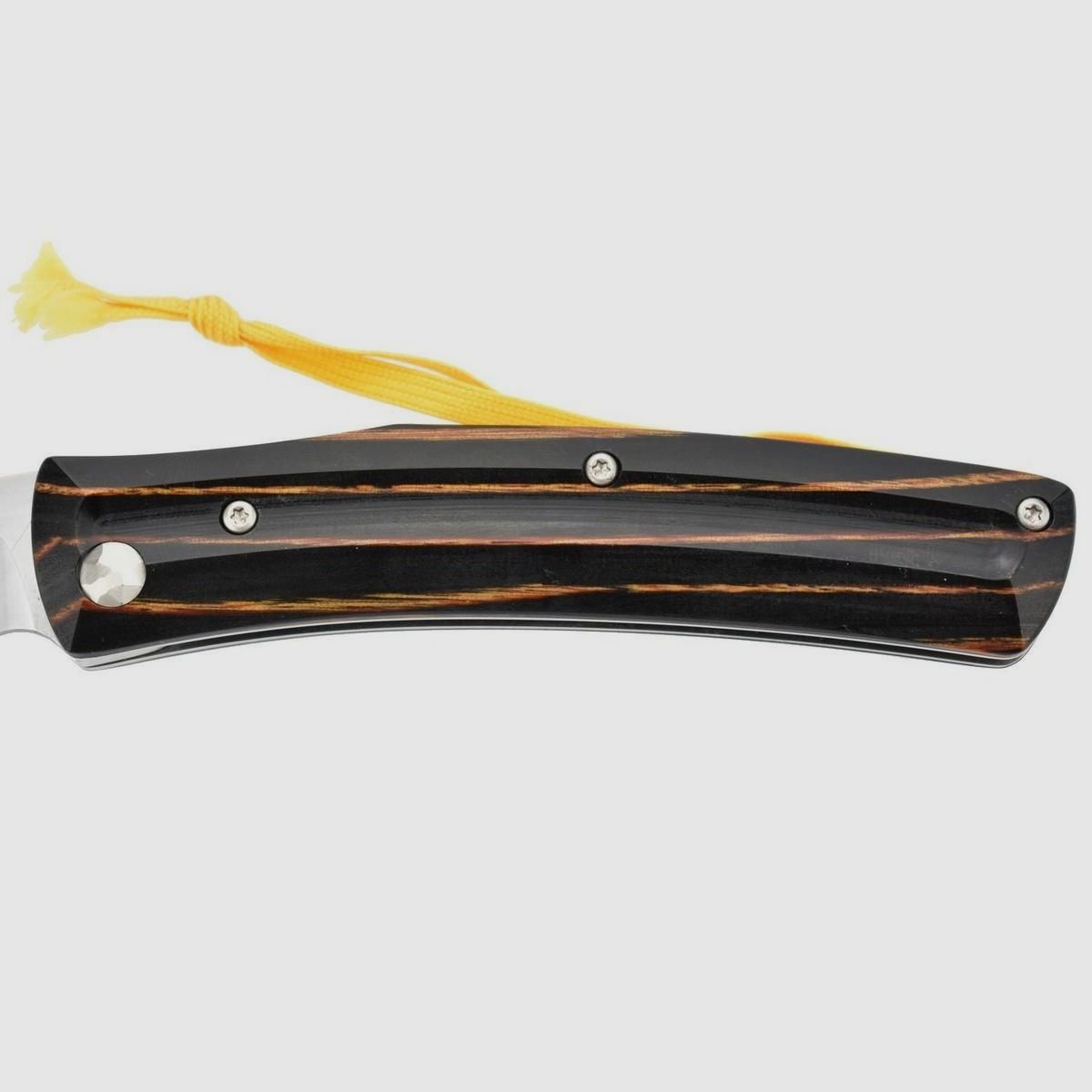 Mcusta MC-0192C Higonokami VG-10 San Mai Pocket Knife yellow/black, image 6 of 20