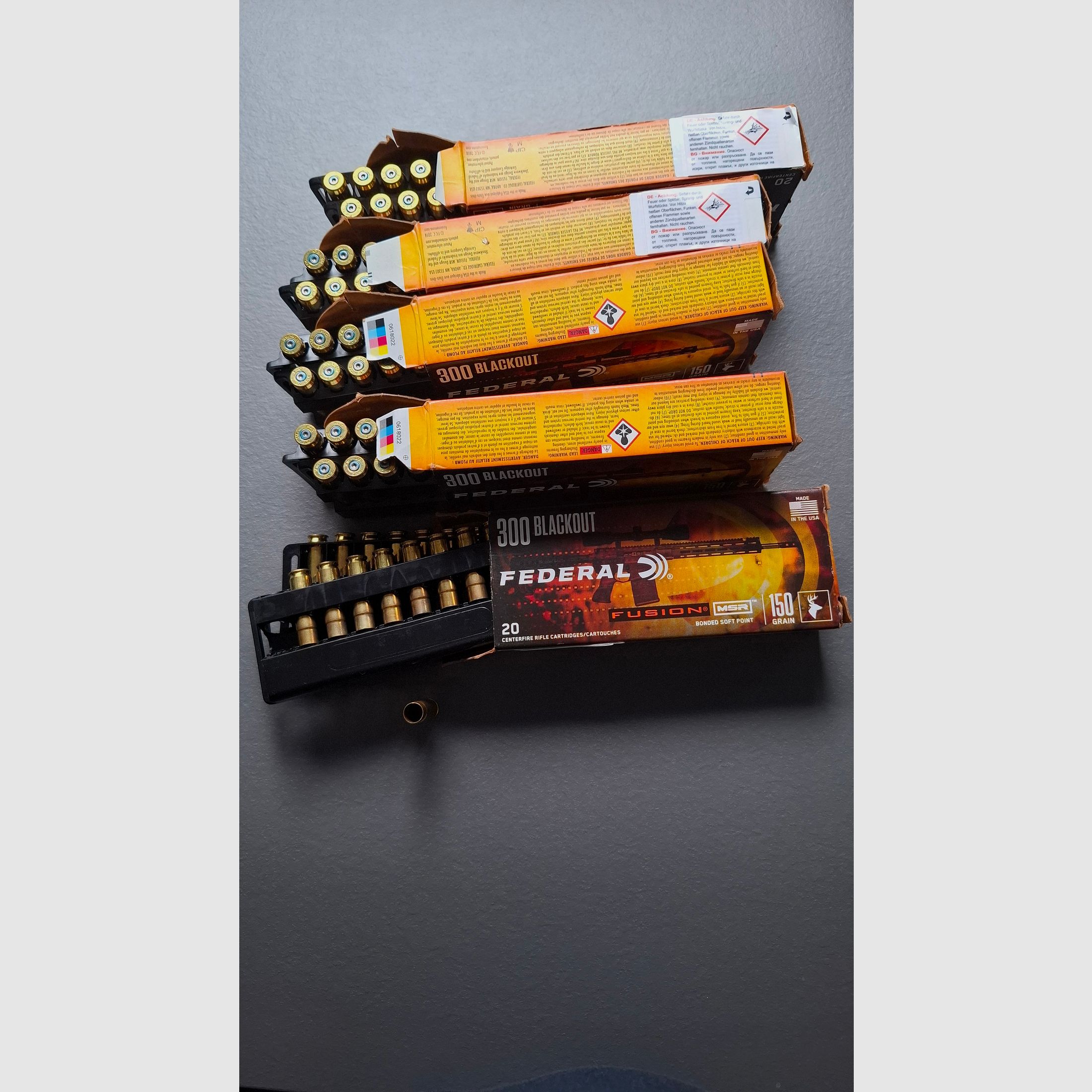 Hülsen  300 AAC/BLK  .300 Blackout  100 Stück. 