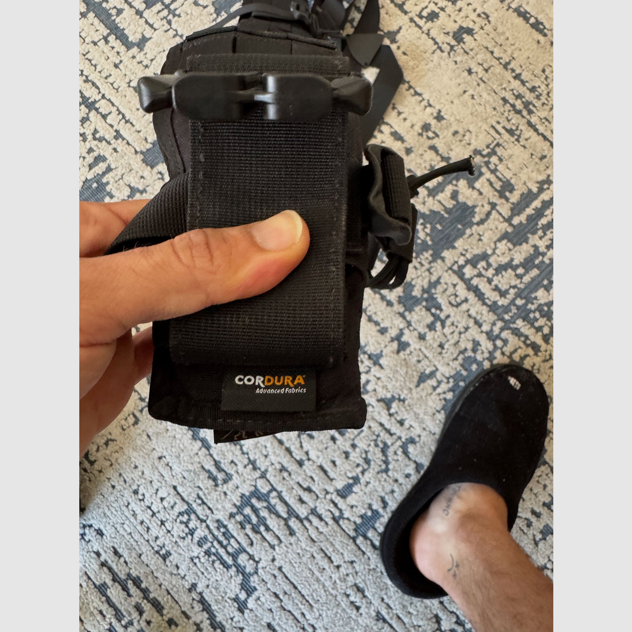 Tasmanian Tiger TT Warrior Belt MK IV + Hosenträger Schwarz