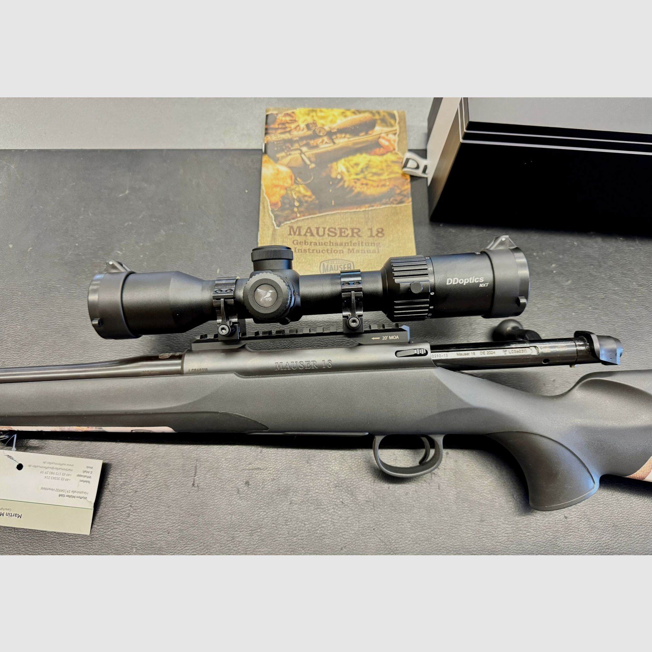 Mauser M18 / DDoptics Set caliber .308