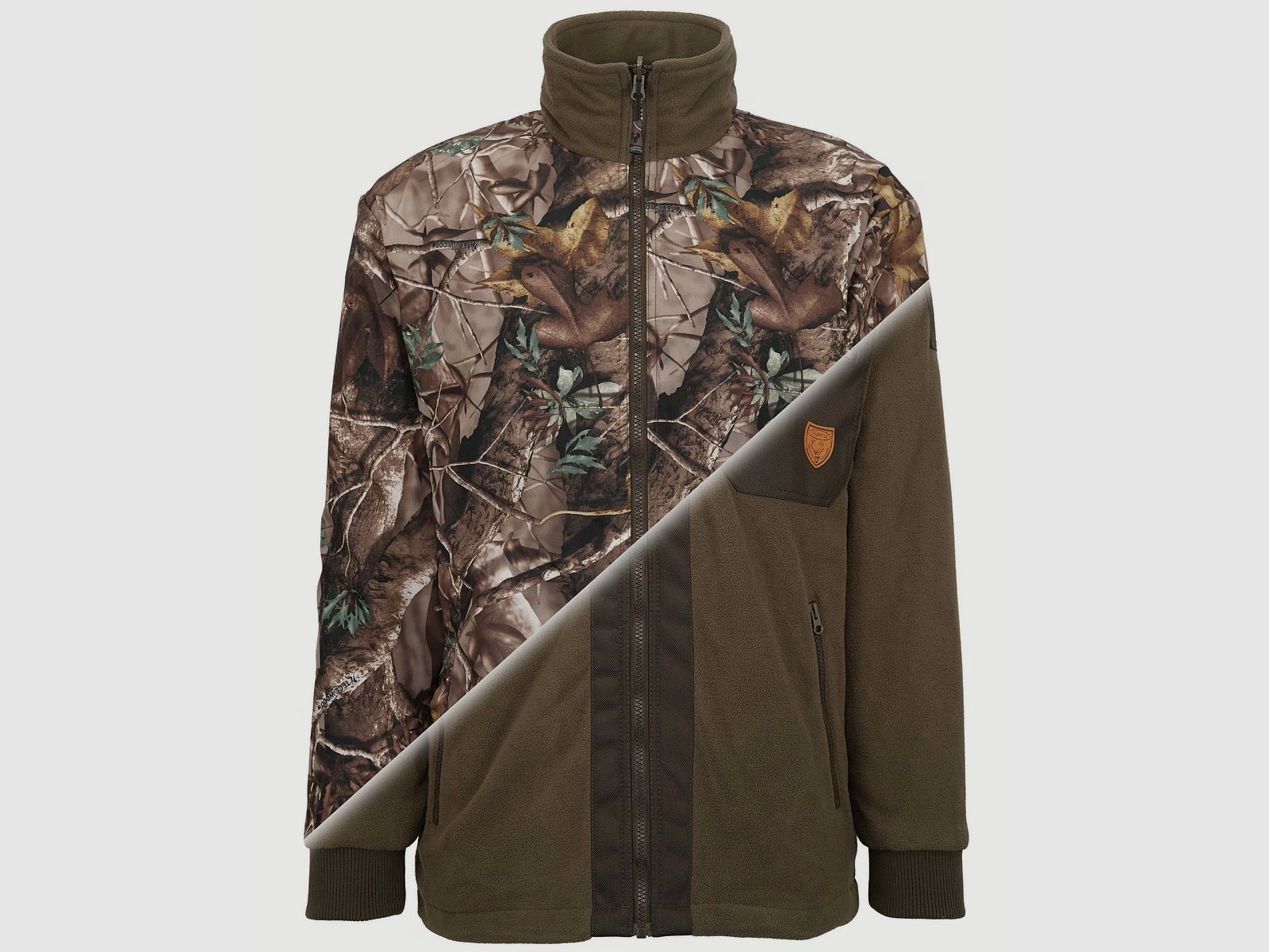 Hubertus Wende- Fleecejacke Pirsch