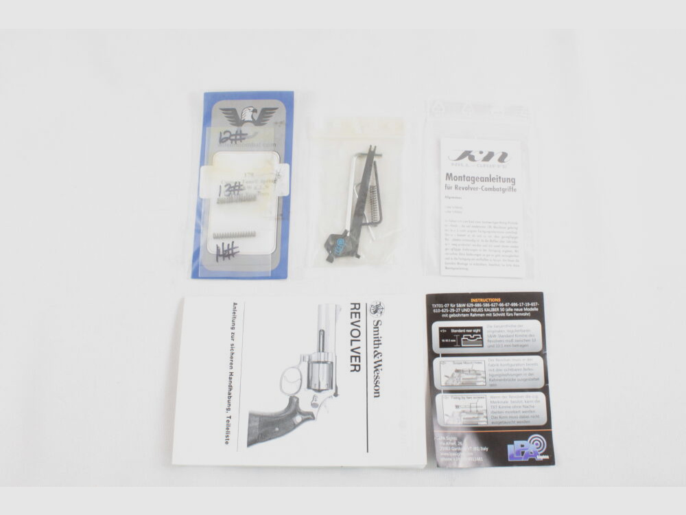 Smith & Wesson Match-Revolver S&W 686-3 mit Tuning