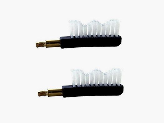 2 nylon borstels voor reinigingsstang